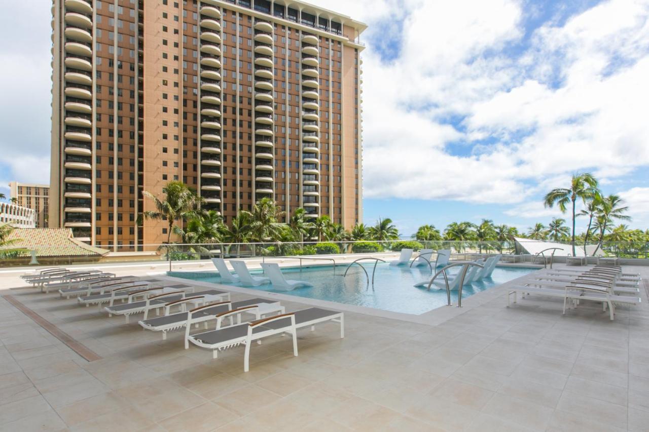 Ilikai Tower One Bedroom Lagoon View Waikiki Condos With Lanai & Free Wifi Honolulu Værelse billede